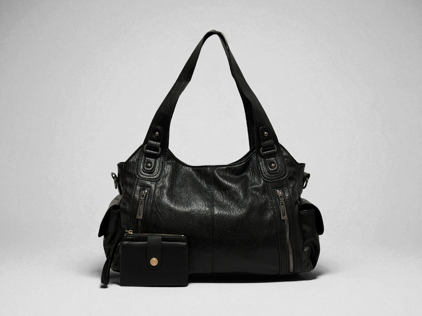 Pack L'Intemporel noir avec trousse assortie